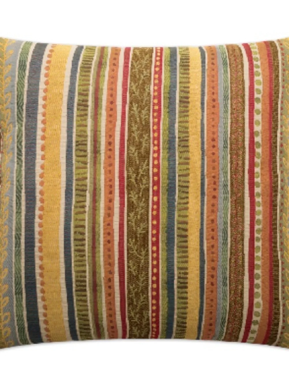 DV KAP party stripe euro pillow shams set of 2